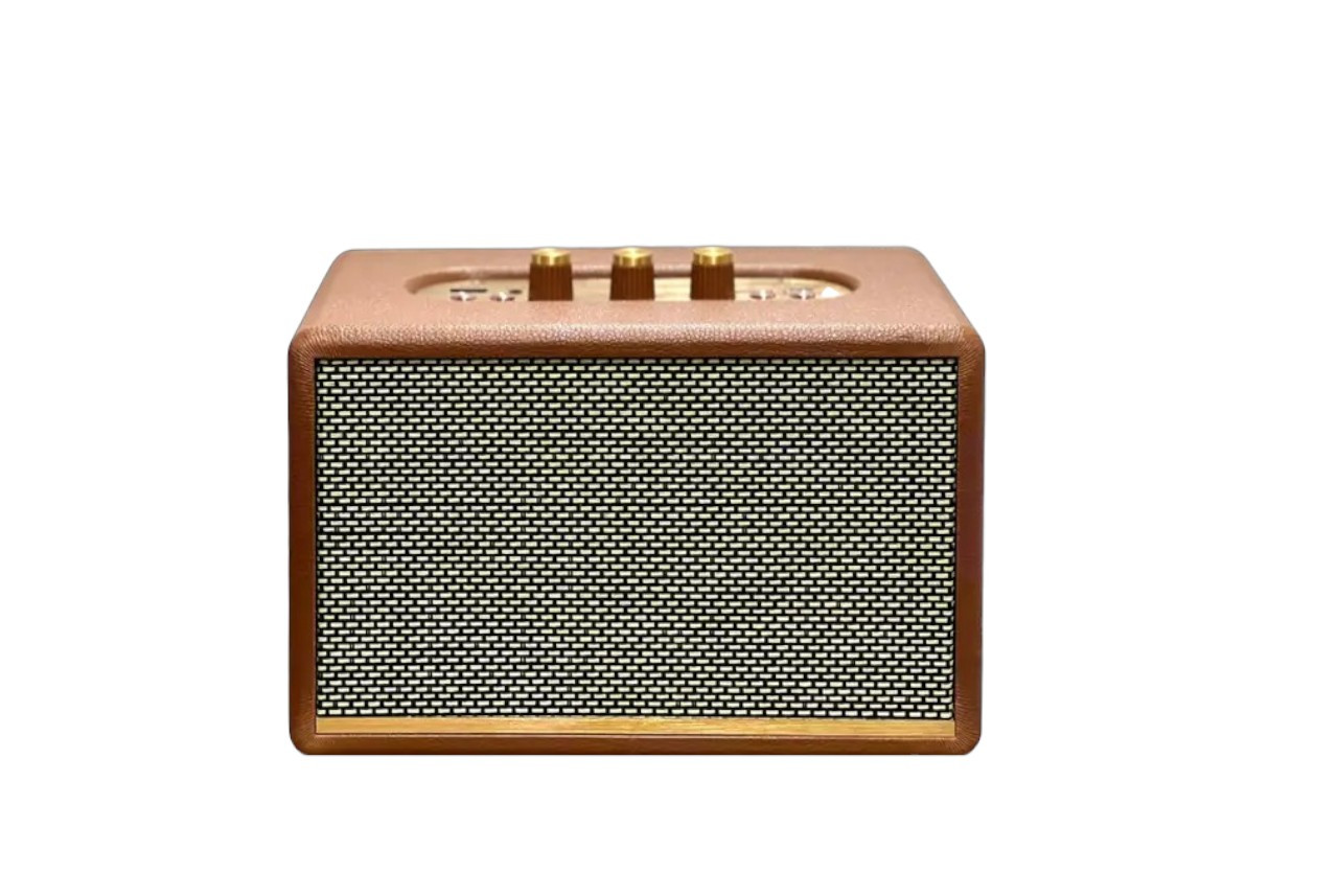 Акустика в ретро стилі M28 Bluetooth колонка портативна BT5.4, USB/AUX/TF