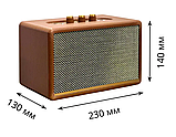 Акустика в ретро стилі M28 Bluetooth колонка портативна BT5.4, USB/AUX/TF, фото 2