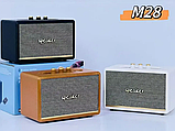 Акустика в ретро стилі M28 Bluetooth колонка портативна BT5.4, USB/AUX/TF, фото 6