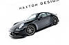 Пороги Porsche 911 992 Carrera Sport Design (2019+) тюнінг обвіс леза спідниця елерон (V2), фото 2