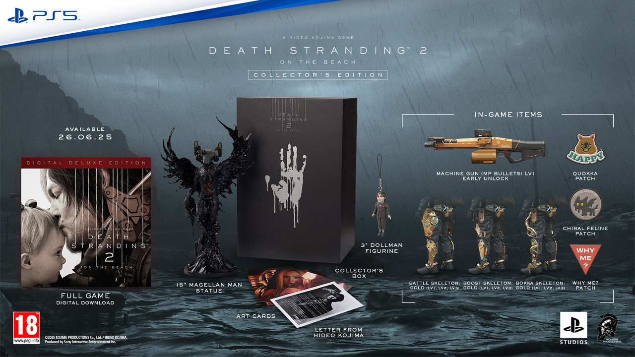 Колекційне видання гри Death Stranding 2 Collector's Edition [BD disc] (PS5)