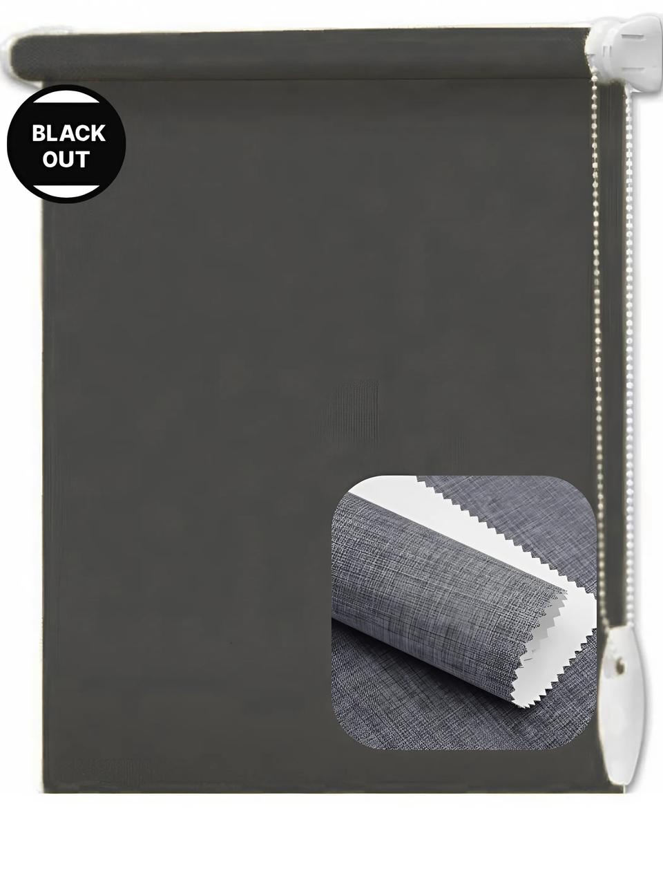 Ролети Linen Look B.O. 6 dark grey