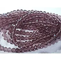 Кришталь 6мм баклажановий (+-95шт)