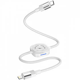 Кабель для заряджання айфона iphone airpods годинника навушників Proove Multi Charging Type-C to Lightning PD 27W (1м)