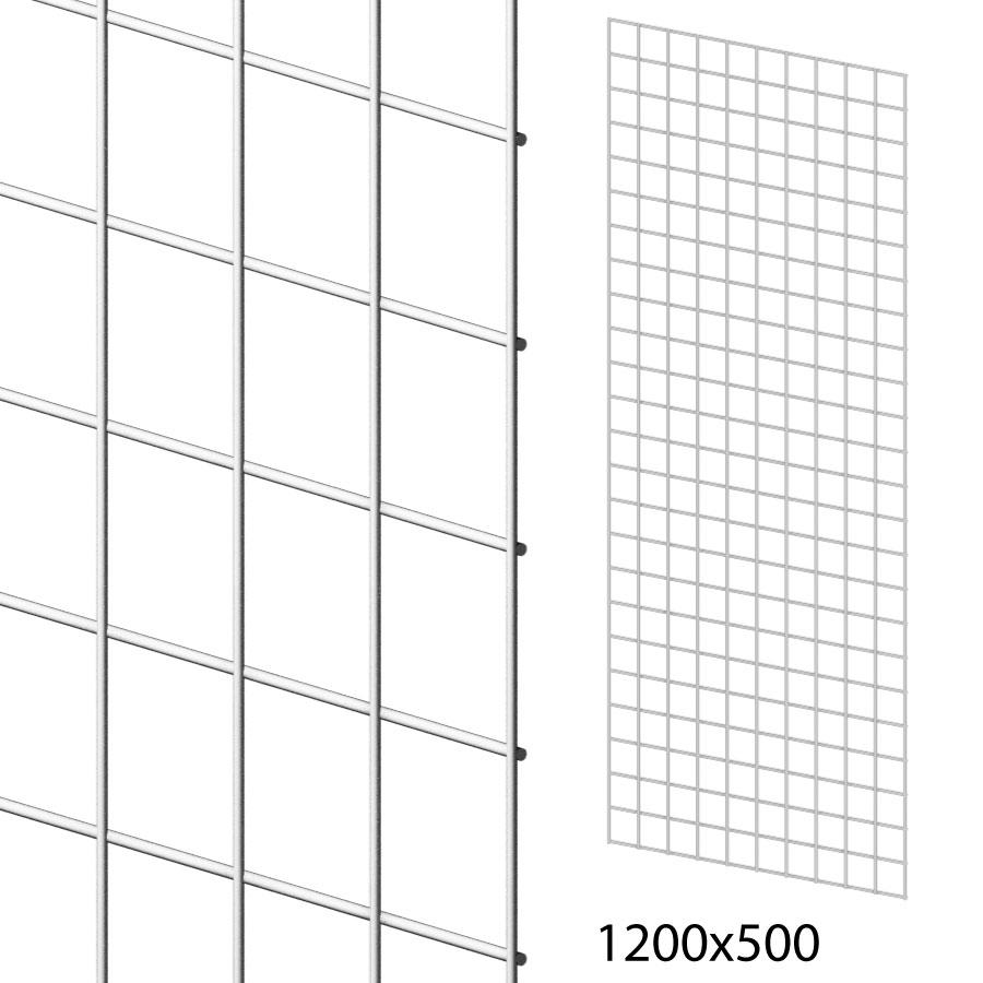Сітка торговельна 50х120 см (осередок 50х50 мм, D3.5 мм), біла