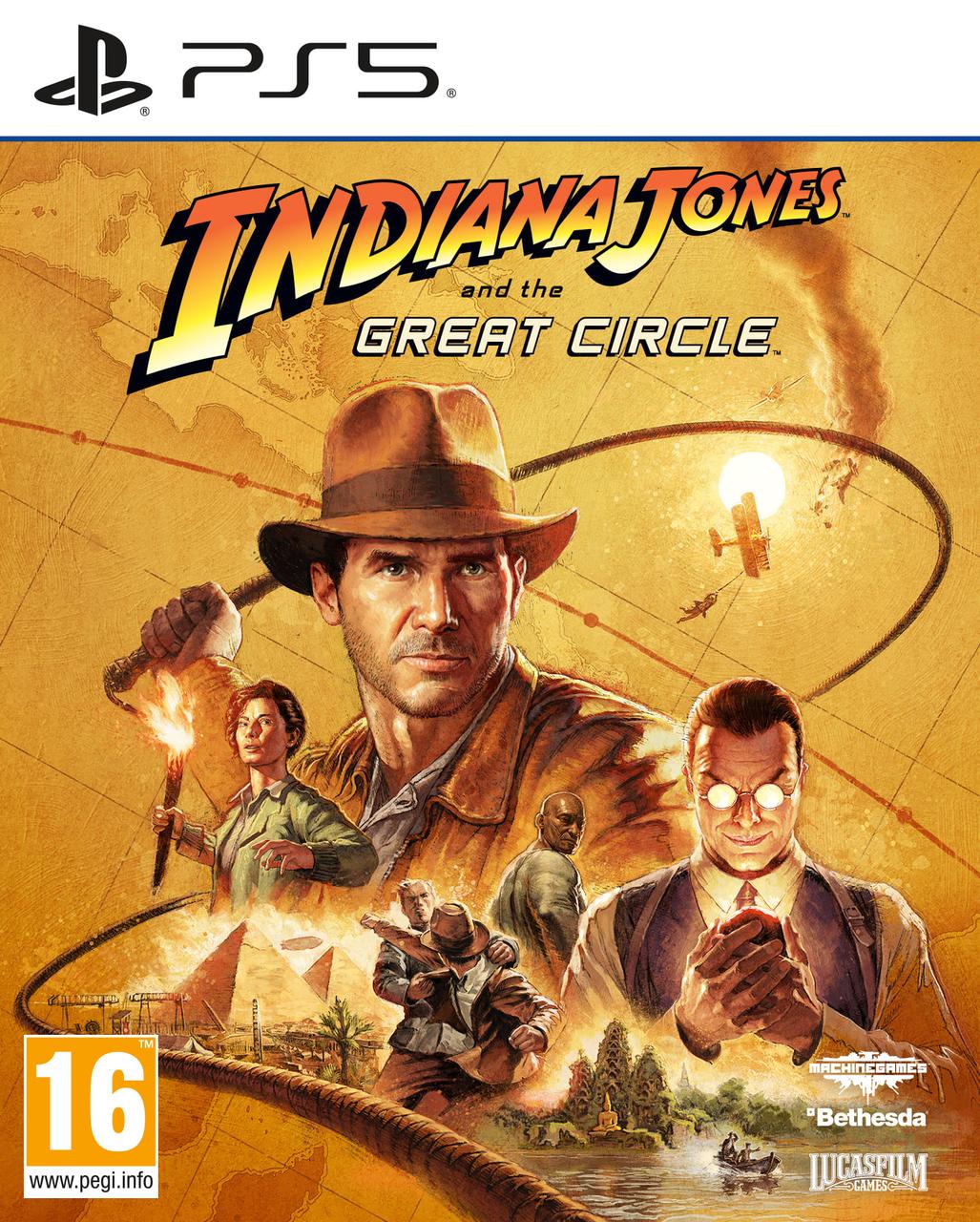 Диск з грою Indiana Jones and the Great Circle [BD диск] (PS5)