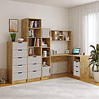 Комод 5 Teenager, високий комод на 5 шухляд Сірий, фото 2