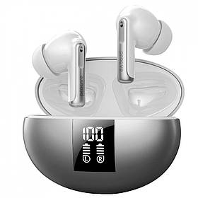 Бездротові навушники для телефона смартфона Proove Thunder Buds SE TWS з ANC Сріблястий
