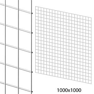 Сітка торговельна 100х100 см (осередок 50х50 мм, D3.5 мм), біла