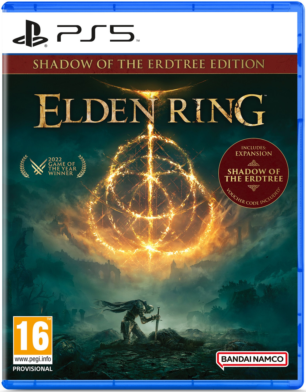 Диск з грою ELDEN RING Shadow of the Erdtree Edition [BD DISK] (PS5)