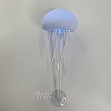 RGB лампа-нічник Медуза з обертальними рухами, RGB світильник у вигляді медузи NTL-5B, фото 6