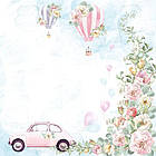 Набір двостороннього паперу 20х20см Fabrika Decoru "Walking on clouds" 11 листів FDSP-02090, фото 3