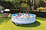 Каркасний басейн 488*122 см, тент, підстилка, сходи (122 см), картриджний фільтр-насос 5678 л, Intex 26746, фото 8
