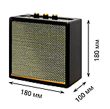 Акустика в ретро стилі M27 Bluetooth колонка портативна BT5.4, USB/AUX/TF, фото 2