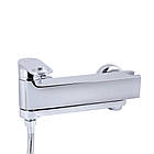 Змішувач для ванни Qtap Jay з поворотним виливом і душовим гарнітуром, хром (QTJAY260CRM45542), фото 5