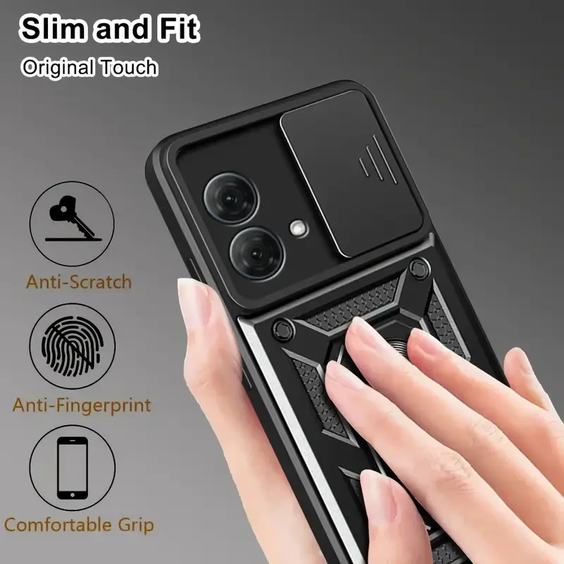 Ударостійкий чохол Camshield Serge Ring for Magnet для Motorola Edge 40 Neo