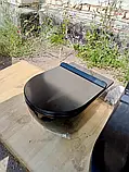 Унітаз Grem 52*35.5*34 Black, фото 5