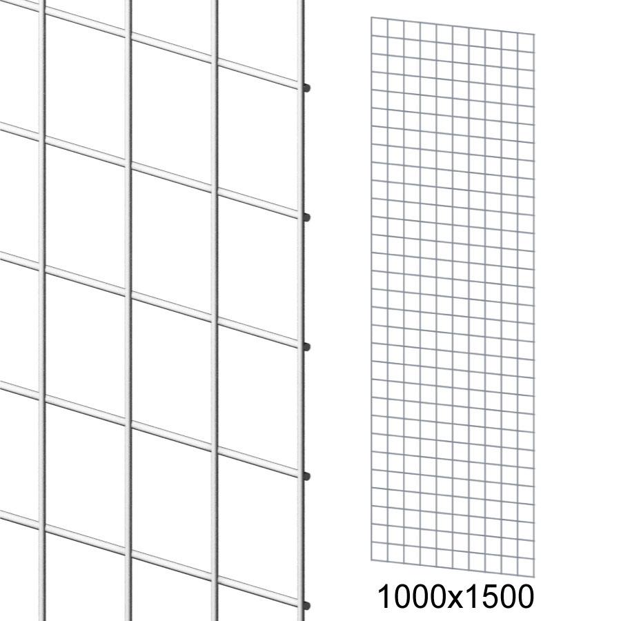 Сітка торговельна 100х150 см (осередок 50х50 мм, D3.5 мм), біла