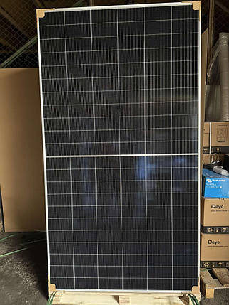 Монокристалічна сонячна панель Risen RSM132-8-710BNDG, 710 Вт, N-type, Bifacial (двостороння), фото 1
