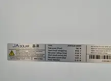 Монокристалічна сонячна панель JA Solar JAM72S30-540/MR, 540Вт, Mono, фото 5