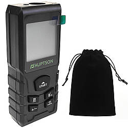 Лазерний далекомір електронний 70м, від батарейок, Auptson / Лазерна рулетка електронна / Далекомір рулетка