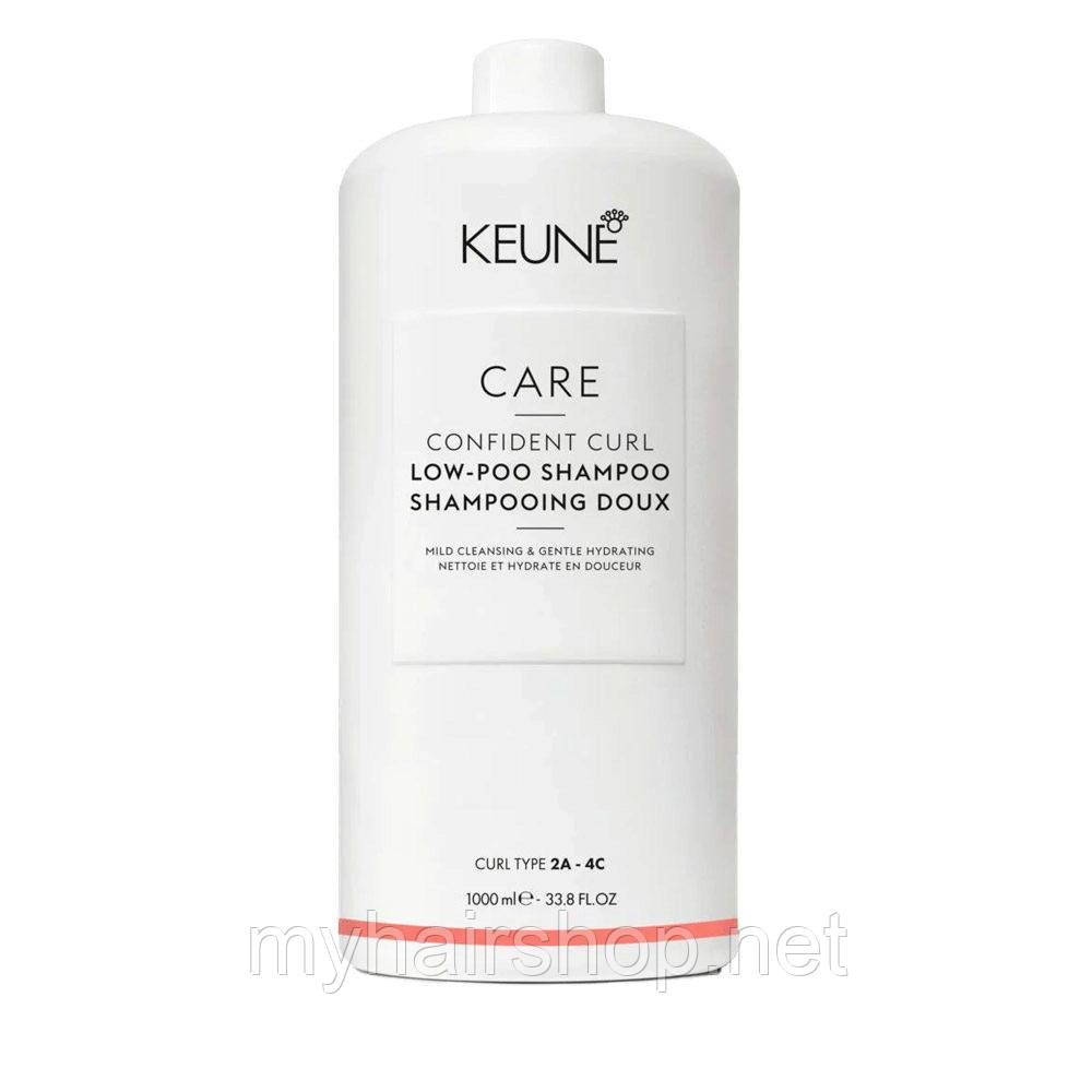 Шампунь для кучерявого волосся Keune Care Line Confident Curl Low - Poo Shampoo 1000 мл