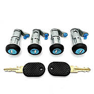 Личинки замку з корпусами IVECO DAILY E4 (2011-2019) комплект 4 шт (2991728K4), фото 2