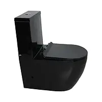 Унитаз-компакт Ermin 67*37*84 black