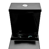 Унитаз-компакт Ermin 67*37*84 black, фото 4