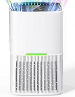 Електричний осушувач повітря 1800 мл з автовідключенням та режимом сну білий для дому та ванної кімнати