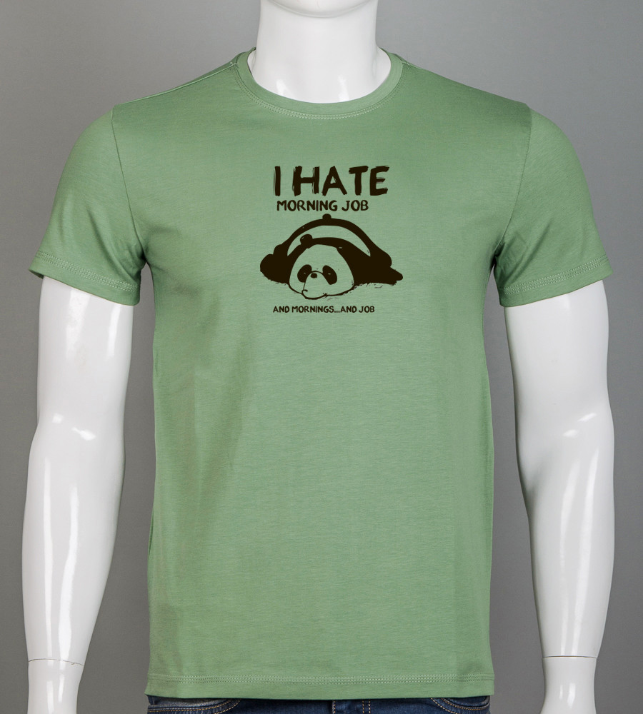 Футболка чоловіча Panda 2509м (Уп.4шт M-XXL), Оливковий, фото 1