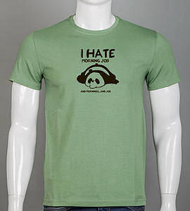 Футболка чоловіча Panda 2509м (Уп.4шт M-XXL), Оливковий