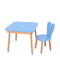 Дитячий стіл 04-025BLAKYTN-DESK, зі стільчиком, синій