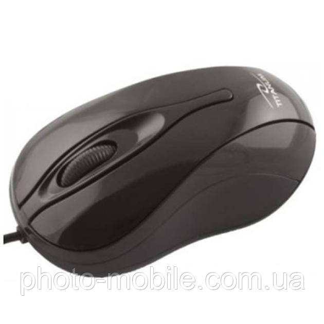 Комп'ютерна миша Esperanza TM103K Titanum , USB, оптична, 1000 dpi, 3 кнопки, 1.2 м, Black