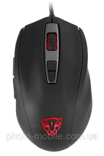 Ігрова миша Motospeed V60, RGB-підсвічування, бездротова, ергономічна, Black
