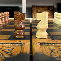 Шахи дерев'яні 48×23×3 см класичне виконання, фото 6