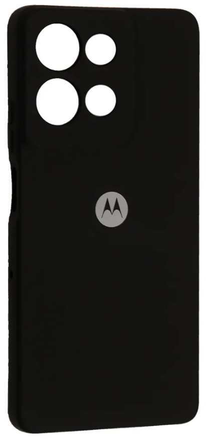 Чехол Soft touch для Motorola G75 (5G) / черный