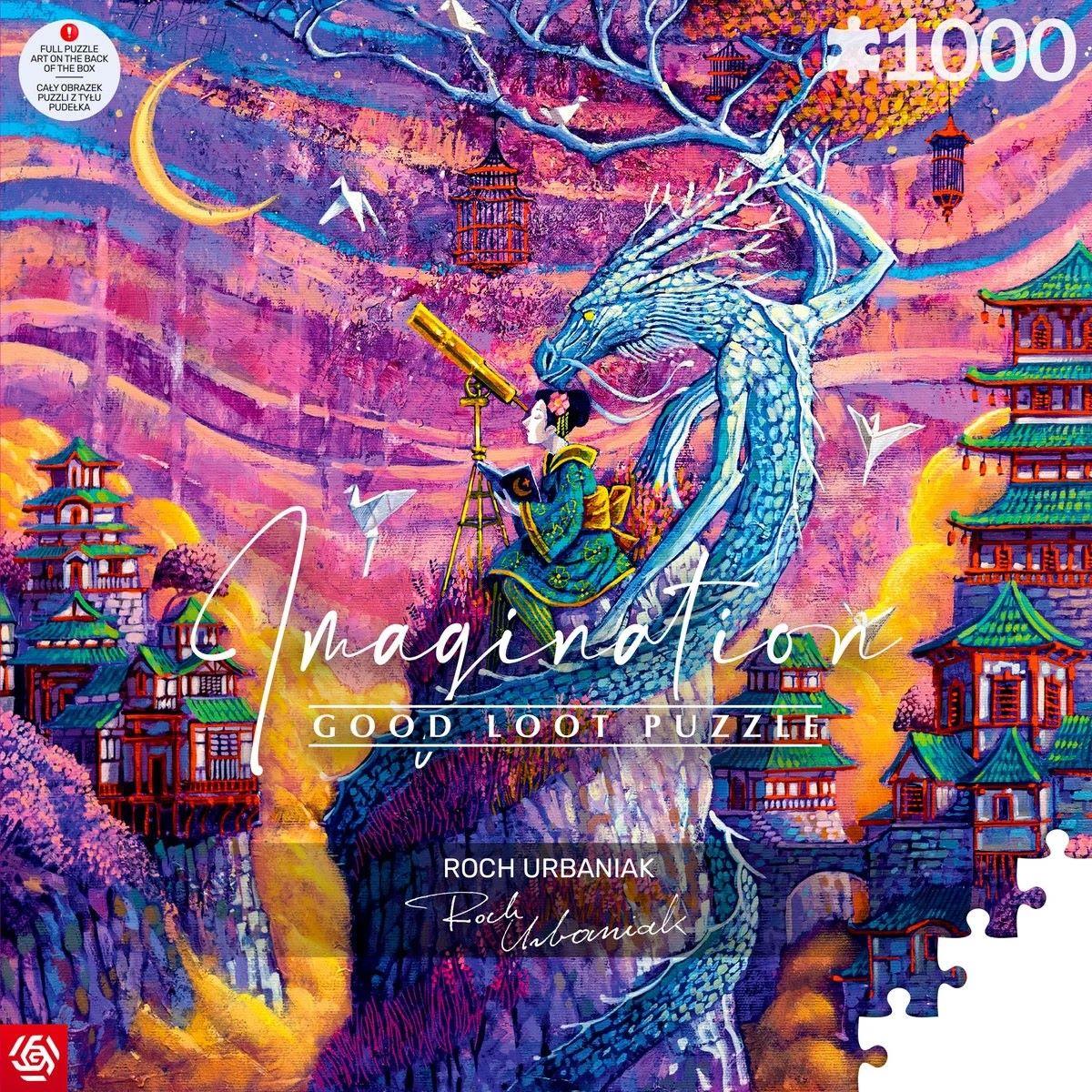 GoodLoot Пазл Imagination: Roch Urbaniak Sakura & Ryu 1000 ел.