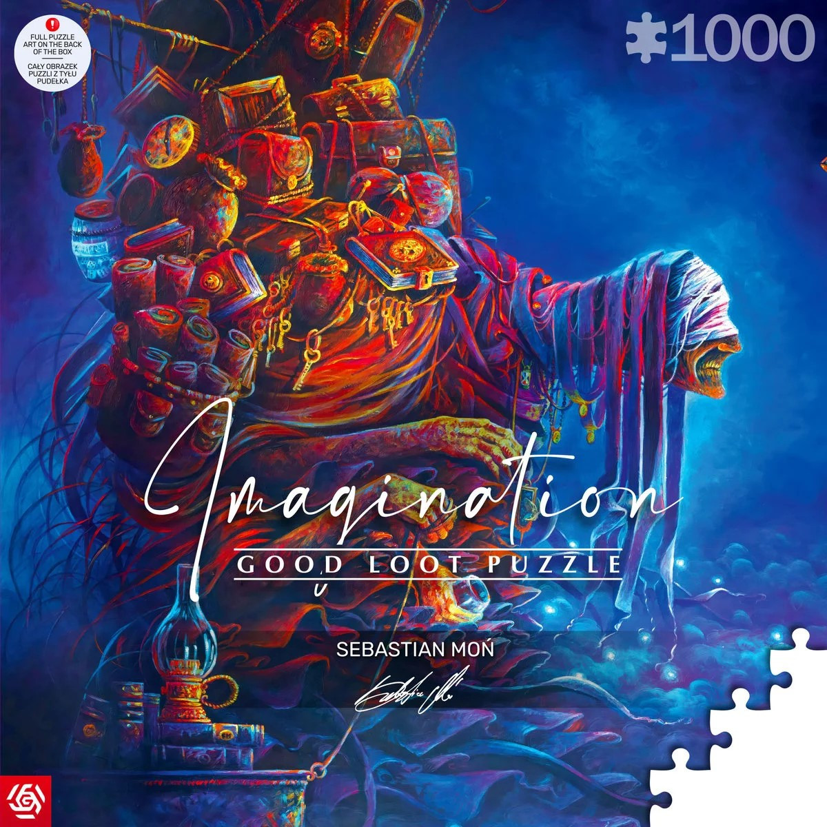GoodLoot Пазл Imagination: Sebastian Mon The burden of experiences 1000 ел.