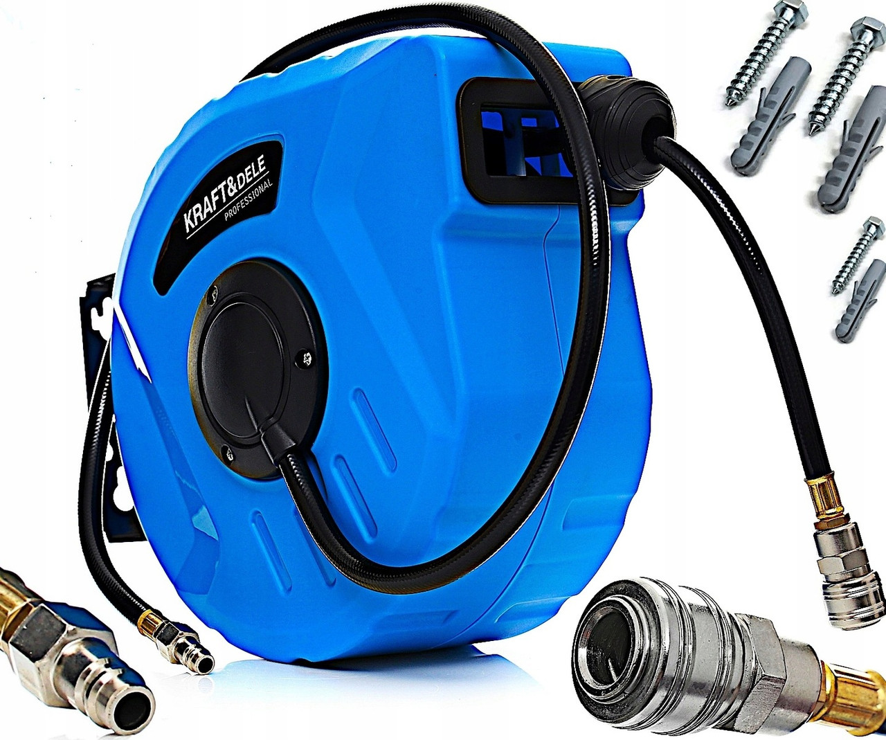 Пневмошланг на котушці 20м 9,5х15мм KD1461, фото 1