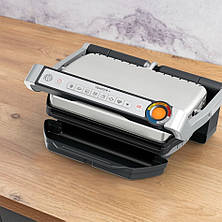 Електрогриль притискний Tefal OptiGrill+ GC717D10, фото 4