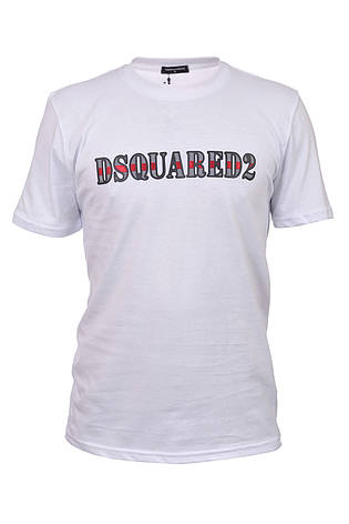 Футболка чоловіча Dsquared2 25-498 біла, фото 1