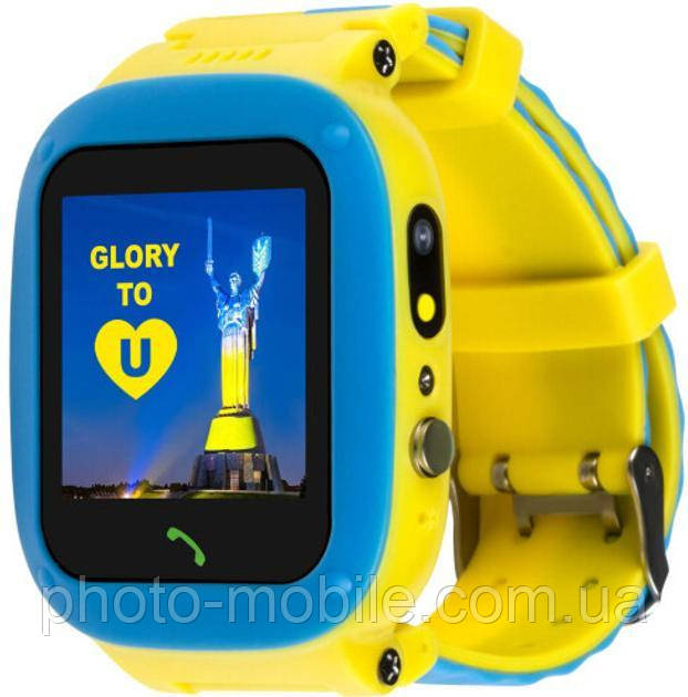 Смарт-годинник AmiGo GO004 GLORY Blue-Yellow