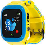 Смарт-годинник AmiGo GO004 GLORY Blue-Yellow, фото 2