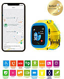 Смарт-годинник AmiGo GO004 GLORY Blue-Yellow, фото 7