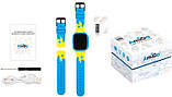 Смарт-годинник AmiGo GO008 GLORY GPS WIFI Blue/Yellow, фото 6
