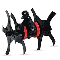 Культиватор для мотокоси (d-28 мм, вал 9 шл., посилений редуктор)