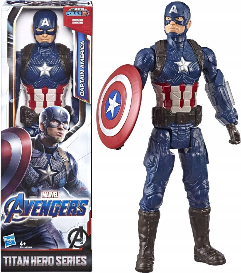 Фігурка Капітан Америка HASBRO MARVEL AVENGERS CAPTAIN AMERICA Titan Hero FX