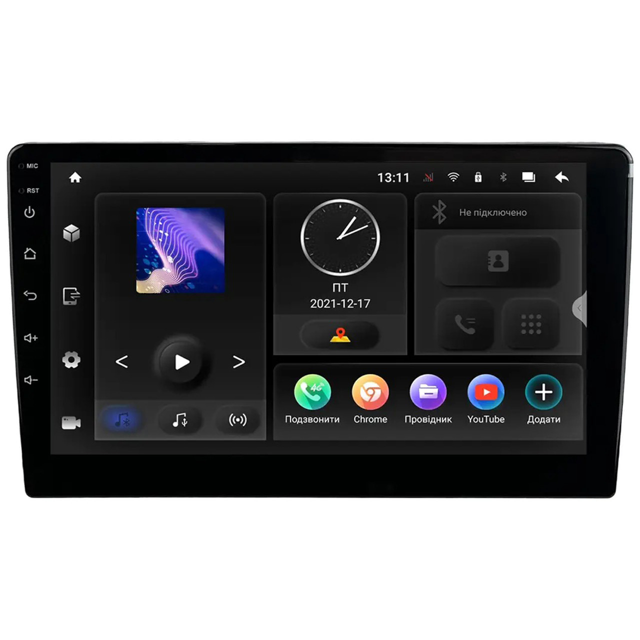 Магнітола Android 10 дюймів модель А8 від FlyAudio під перехідну рамку 4/64 ГБ