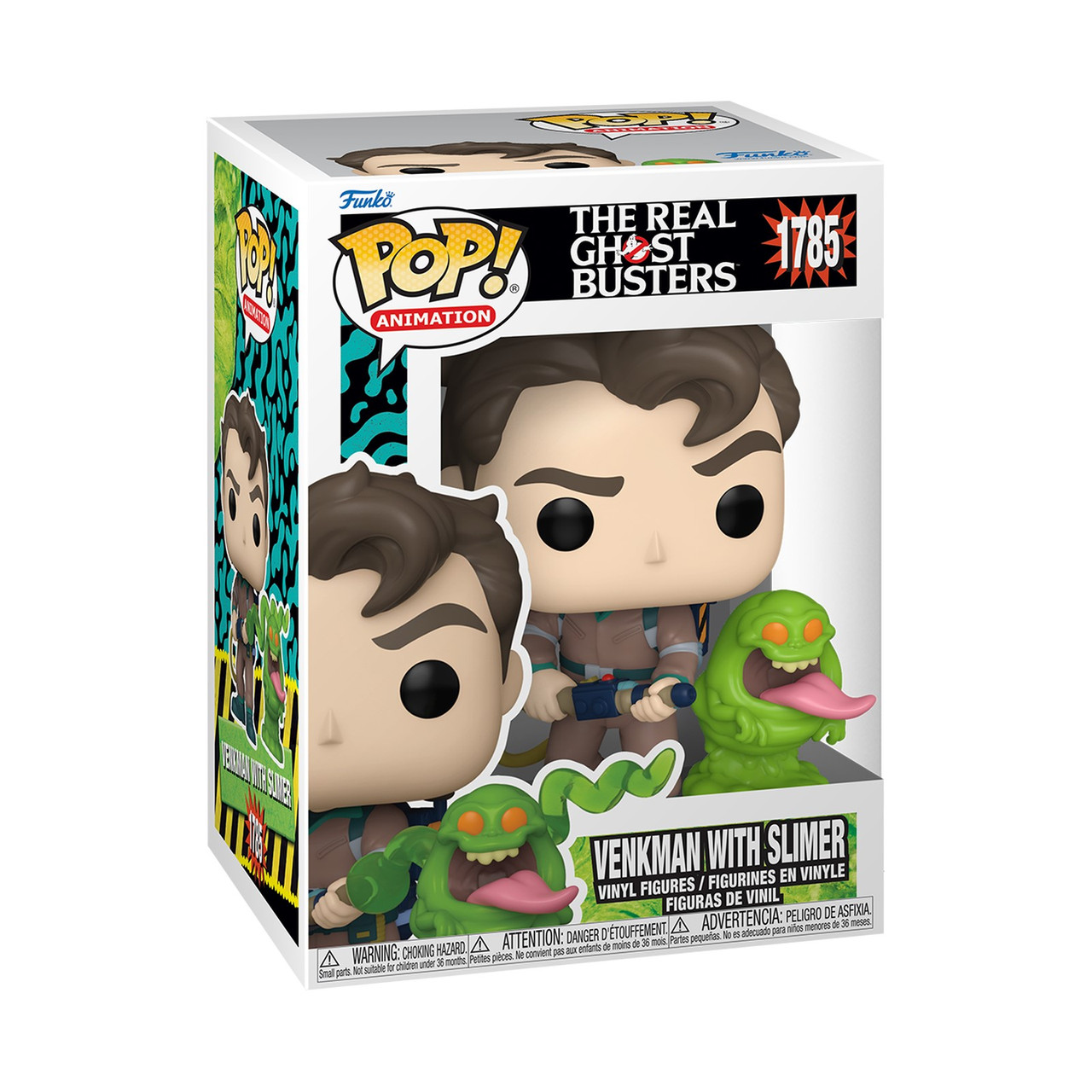Фігурка Funko POP&BUDDY Animation: Ghostbusters - Venkman W/Slimer, фото 1